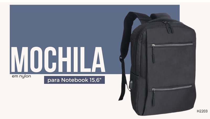 Mochila Personalizada para Notebook 15,6 H2203