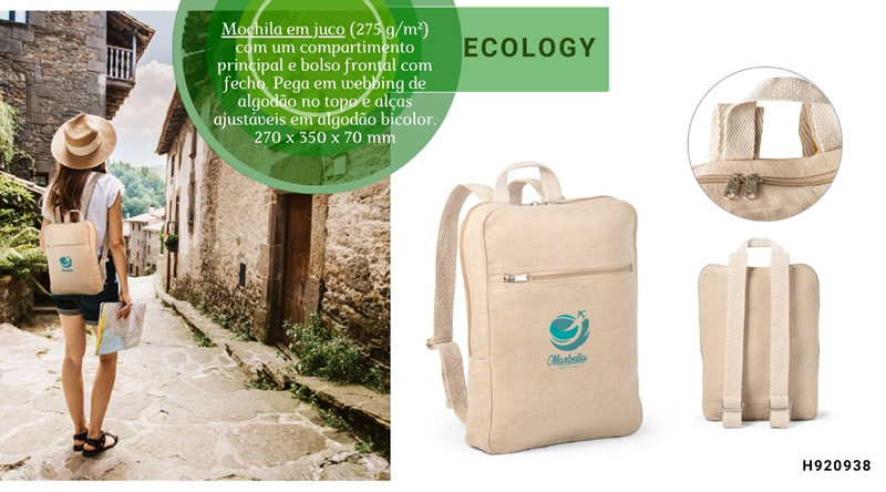 Mochila Ecológica Personalizada H920938
