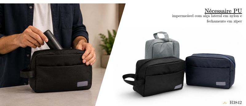 Necessaire PU Personalizada - H3842