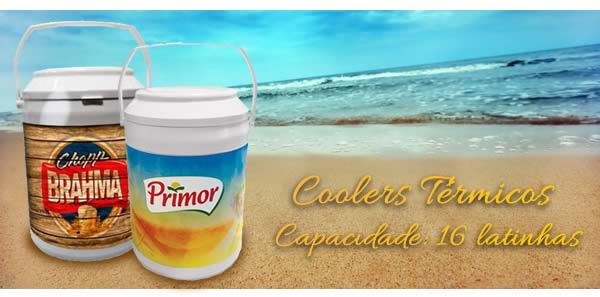 Coolers Térmicos Capacidade: 16 latinhas