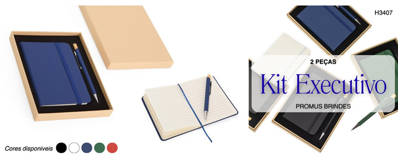 Kit Executivo personalizado H3407