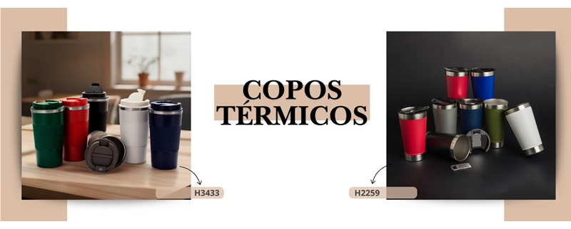 Copos Térmicos Personalizados H3433 e H2259