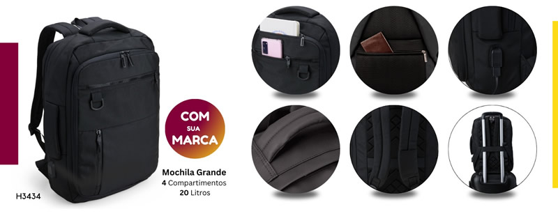 Mochilas Personalizadas H3434