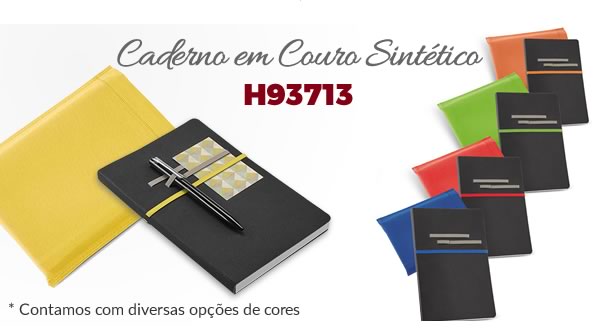 Caderno em Couro Sintético H93713
