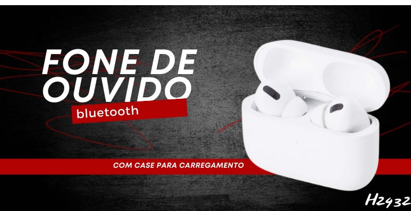 Fone de Ouvido Personalizado H2432