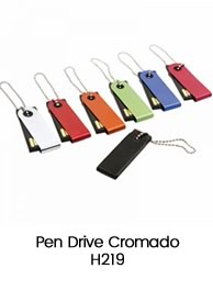 Pen Drive Cromado H219 