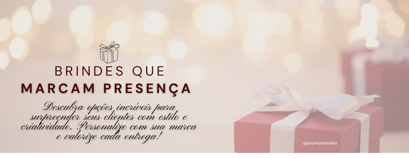 Brindes Personalizados com Logo que Marcam Presença