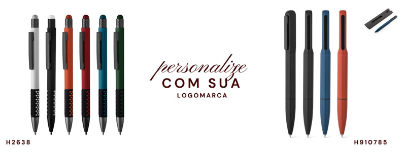 Caneta Personalizada Esferográfica H2638 e H910785