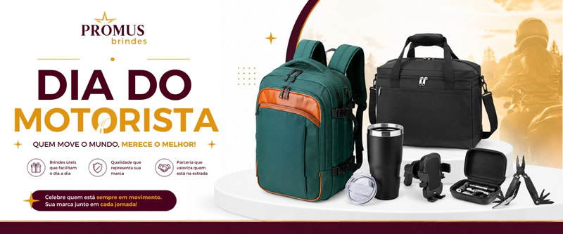 Brindes Personalizados especiais para o Dia do Motorista Brindes Personalizados especiais para o Dia do Motorista