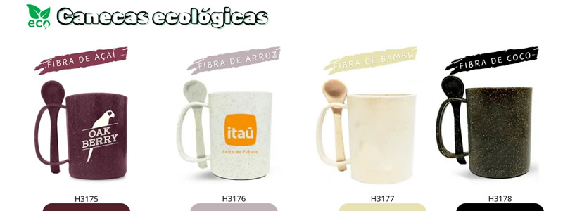 Canecas Ecológicas Personalizadas