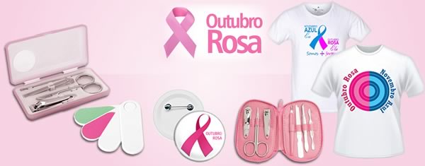 Brindes para Outubro Rosa