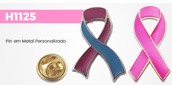 H1125 Pin em Metal Personalizado