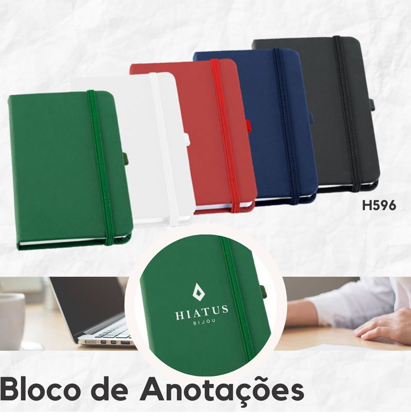 Bloco de Anotações personalizado H596