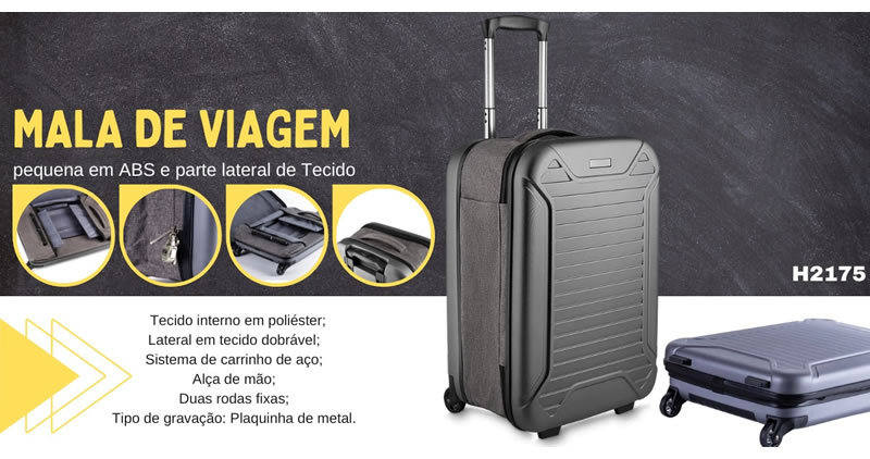 Mala de Viagem Personalizada H2175