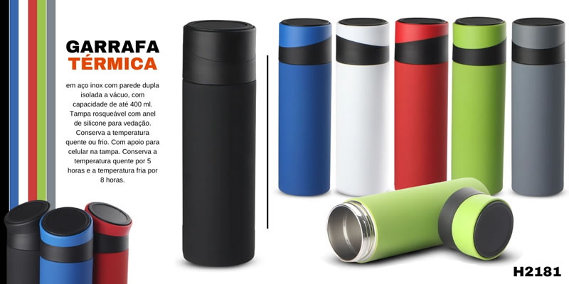 Garrafa Térmica Personalizada H2181