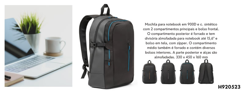 Mochilas Personalizada para Notebook Para Brinde H920523 Mochilas Personalizada para Notebook Para Brinde H920523