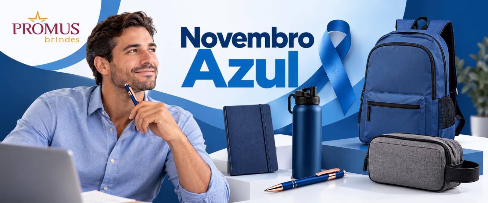 Brindes Personalizados Novembro Azul