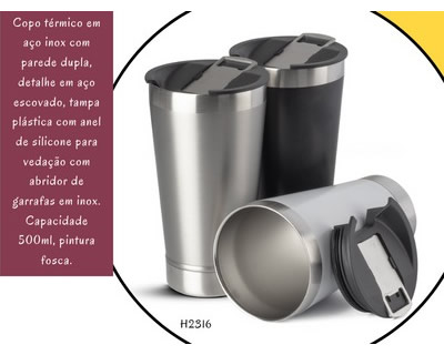 Copo Térmico Personalizado H2316