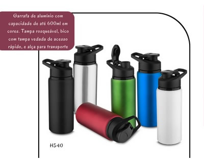Garrafa de Aluminio Personalizada H540