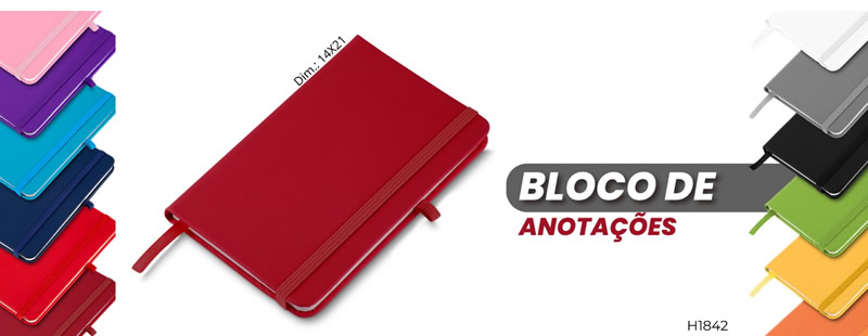 Bloco de Anotações Personalizado H1842