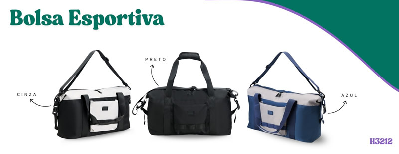 Bolsa Esportiva Personalizada H3212