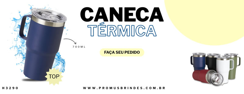 Caneca Térmica Personalizada H3290