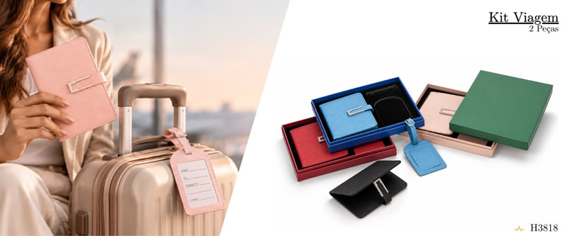 Kit Viagem 2 Peças Personalizado - H3818