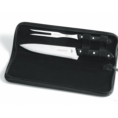 Kit Estojo com faca e garfo em aço inox Personalizado para Brindes H419