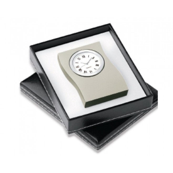 Caixa para Relógio com pesponto Preto Personalizado para Brindes H272