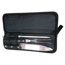 Kit churrasco com 3 peças cabo em pvc Personalizados para Brindes H1226