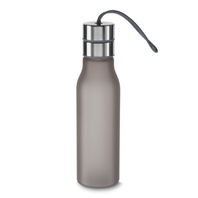 Garrafa de pvc 600 ml com filtro e alça de silicone na tampa Personalizada H1241