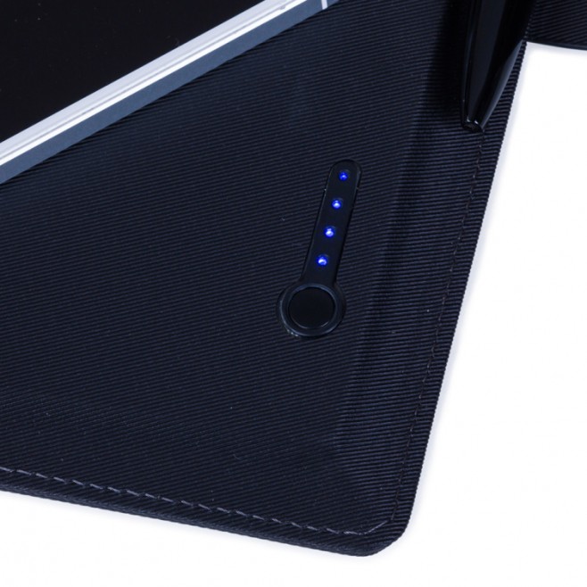 Caderno de anotações com POWER BANK Personalizado H1244