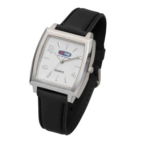Relógio com pulseira em couro sintético Personalizado para Brindes H1277