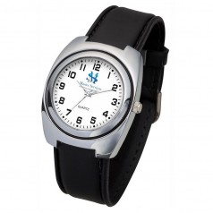 Relógio com pulseira em couro sintético Personalizado para Brindes H1286