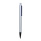 Caneta pvc corpo branco com detalhes colorido Personalizada para Brindes H1317