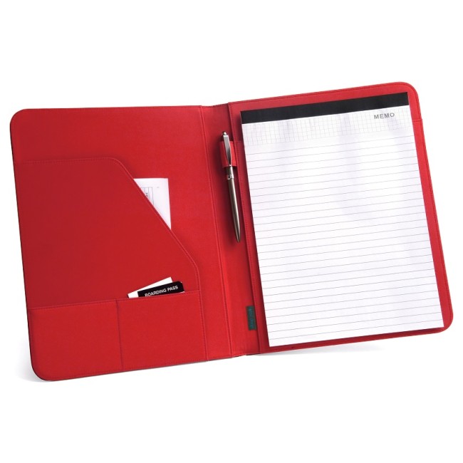 Pasta A4 em Couro Sintético e Nylon Personalizada para Brindes H334