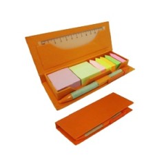 Bloco de anotações com Adesivos Coloridos Personalizado para Brindes H361