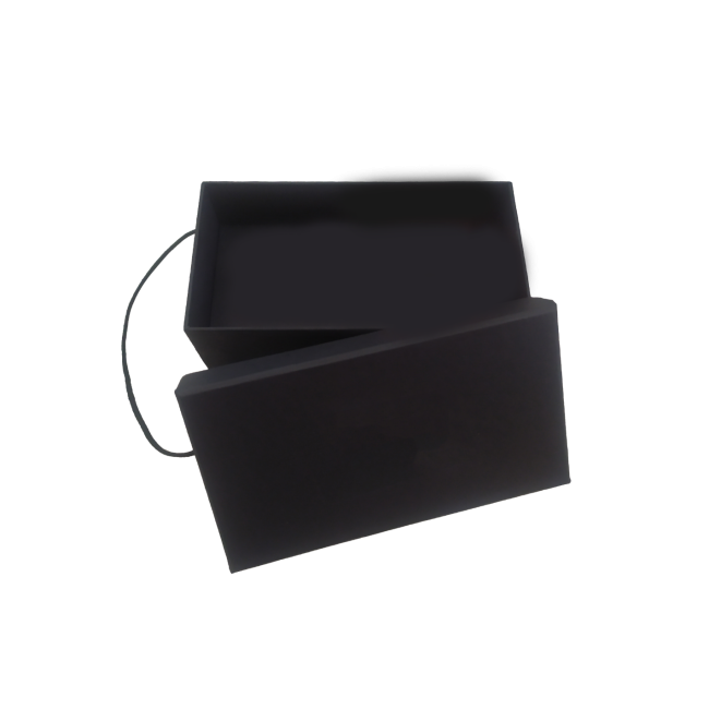 Caixa Cartonada com Tampa e Fechamento Elástico Personalizado para Brindes H2001