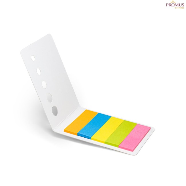 Kit com 5 blocos adesivados com 20 folhas em cartão Personalizado H530421