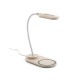 Luminária de mesa com carregador wireless Personalizada H580517