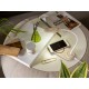 Luminária de mesa com carregador wireless Personalizada H580517