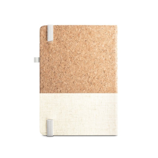 Agenda em cortiça e linho para Brinde Personalizado H660199