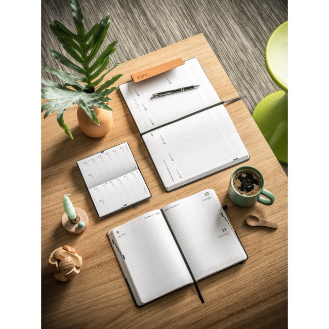 Agenda em cortiça e linho para Brinde Personalizado H660199