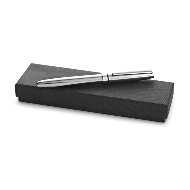 Caneta Roller Metálica Em estojo almofadado Personalizado para Brindes H91428
