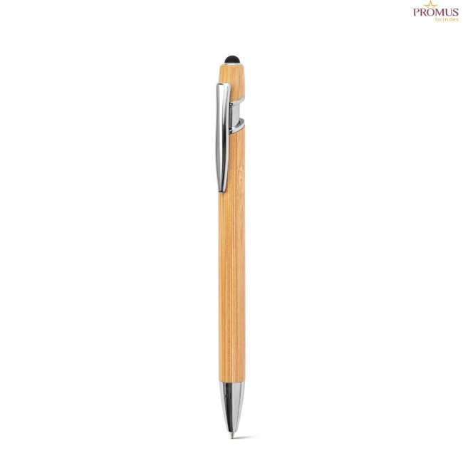 Caneta Esferográfica em Bambu Personalizada H910986