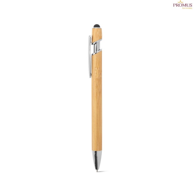 Caneta Esferográfica em Bambu Personalizada H910986