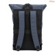 Mochila Roll Top Personalizada em PU com Bolso para Notebook 16" H920534