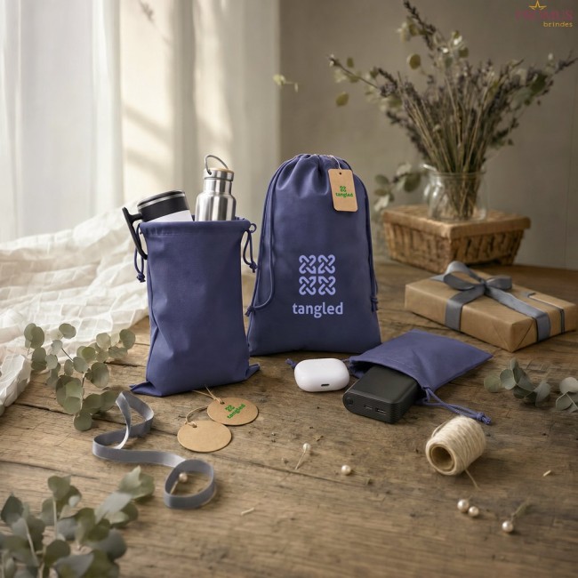 Sacola Promocional Grande em Non-Woven para Brinde – H920583