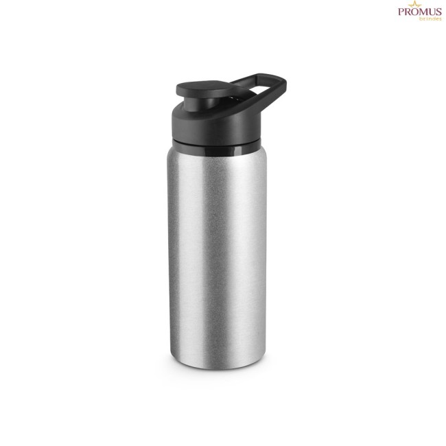 Squeeze Esportiva com Logo em Alumínio Reciclado – H940269