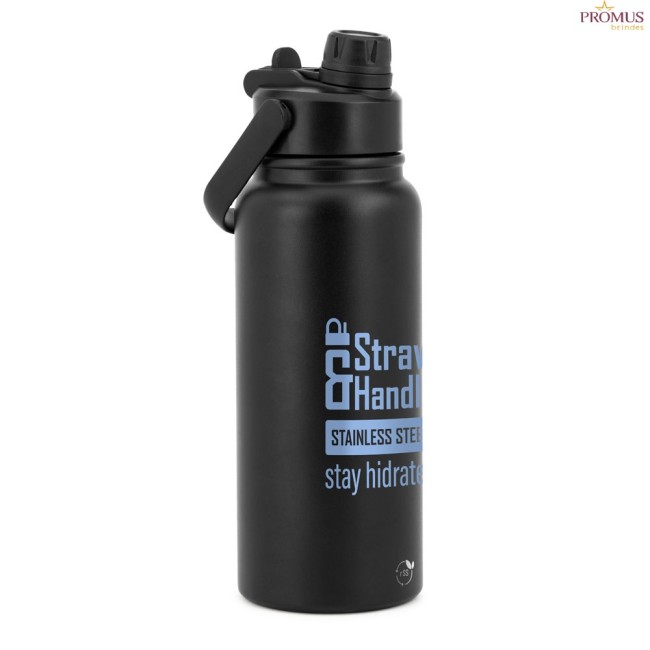 Garrafa Térmica Personalizada 830ml Aço Inox Reciclado H940389